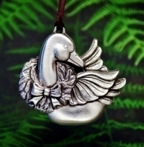 Christmas Goose Ornament