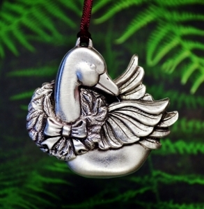 Christmas Goose Ornament