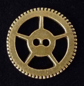 SteamPunk Buttons Sew-though Steampunk Gear Buttons 