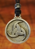 Triple Horn - Symbol of Odin Pendant - Viking Jewelry 