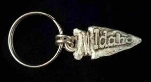 Idaho Arrowhead Key Chain