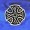 Celtic Cross Trinity Knot Shank Button 7/8 Inch (2...
