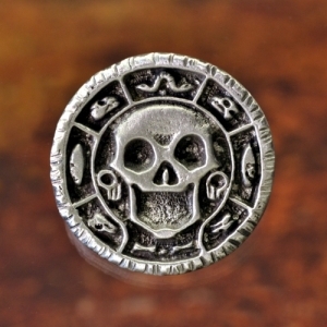 Pirate Skull Button | 1-1/8 Inch
