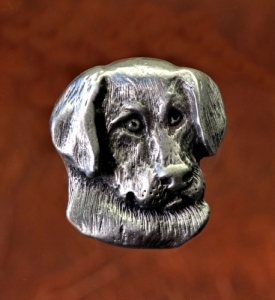 Dog Head Button