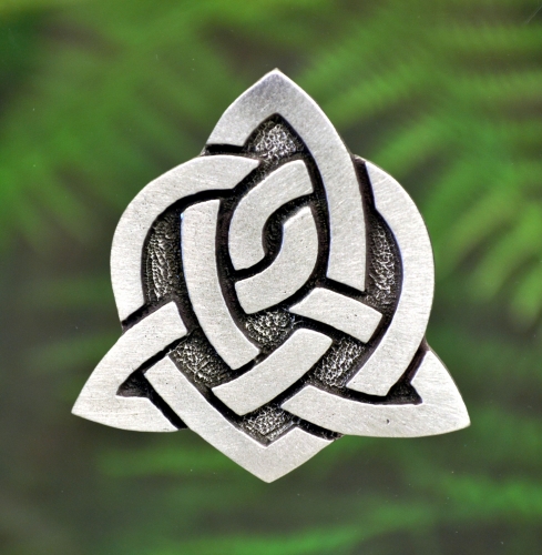 Celtic Sister Knot Pin Celtic Symbols Handcrafted In Fine Pewter By