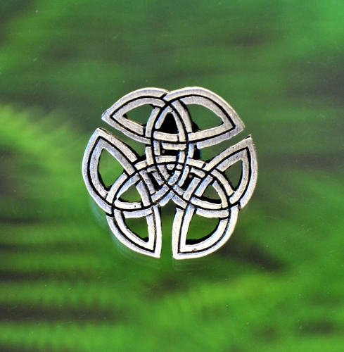 Small Celtic Knot-Work Pewter Pin Brooch | Irish Jewelry | Scottish ...