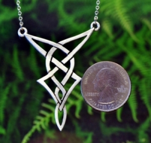 Celtic Fairy Knot Necklace | Fairy Jewelry | Elf Jewelry | Gift 