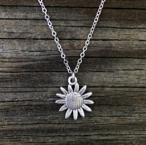 Sunflower Necklace
