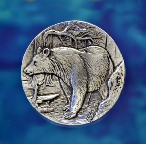 Bear Pin Brooch
