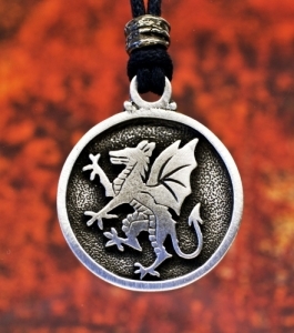 Rampant Dragon Pendant