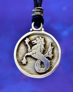 Medieval Seahorse Pendant