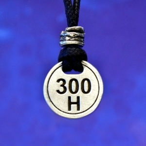300 Meter Hurdles Necklace | 300 Hurdles |  Track and Field Jewelry | Track Awards in Fine Pewter