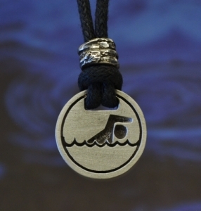 Swimmer Pendant