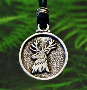 Stag Deer Pendant
