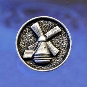 Dutch Windmill Button