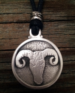 Ram Pewter Pendant