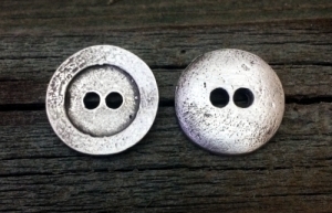 Flat Sew-Through Button 11/16 Inch (17 mm)