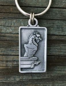 Gargoyle Keychain