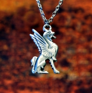 Griffin Necklace Fine Pewter