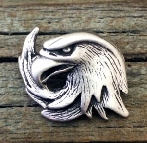 Eagle Head Pin