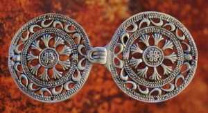 Round Renaissance Cloak Clasp