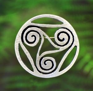 Celtic Spiral Pin