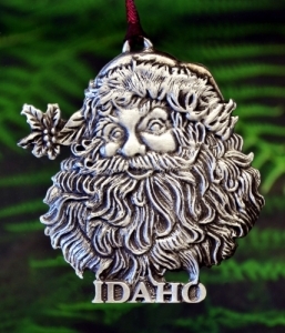 Idaho Santa Claus Christmas Tree Ornament