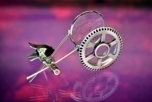Steampunk Watchmaker's Magnifying Lense