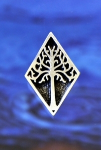White Tree Shank Button 3/4 Inch (19 mm) & 1 Inch (25 mm) 