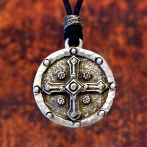 Shield Cross Pendant
