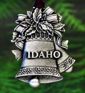 Idaho Christmas Bells Ornament