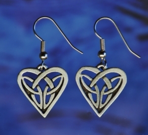 Celtic Heart Earrings 