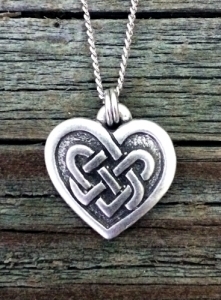 Celtic Heart Necklace 