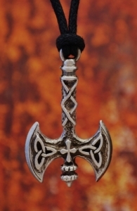 Celtic Viking Battle Axe Pendant