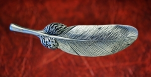 Feather Brooch