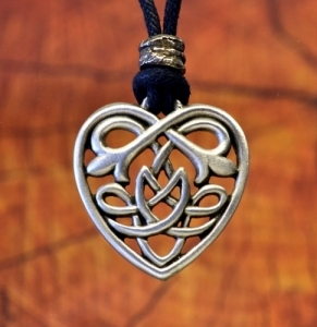 Celtic Knot Heart Pendant