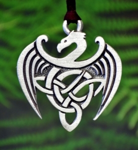 Celtic Dragon Christmas Ornament