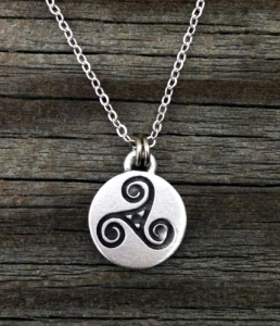 Celtic Triskele Necklace