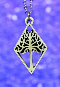 White Tree Necklace