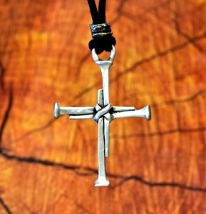 Nail Cross Pendant