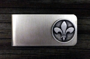 Fleur de Lis Money Clip
