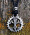 Bicyclist Pendant Fine Pewter