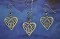 Celtic Heart Earrings and Necklace Set 