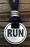 RUN Pewter Pendant